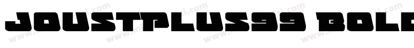 JoustPlus99 Bold字体转换